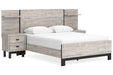 Vessalli Gray Panel Bedroom Set with Extensions - Gate FurnitureBedroom Set