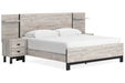 Vessalli Gray Panel Bedroom Set with Extensions - Gate FurnitureBedroom Set