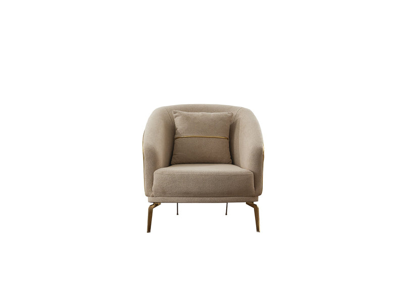 Victoria Chair Cream in Cream - 101-VIC-GIR03-B