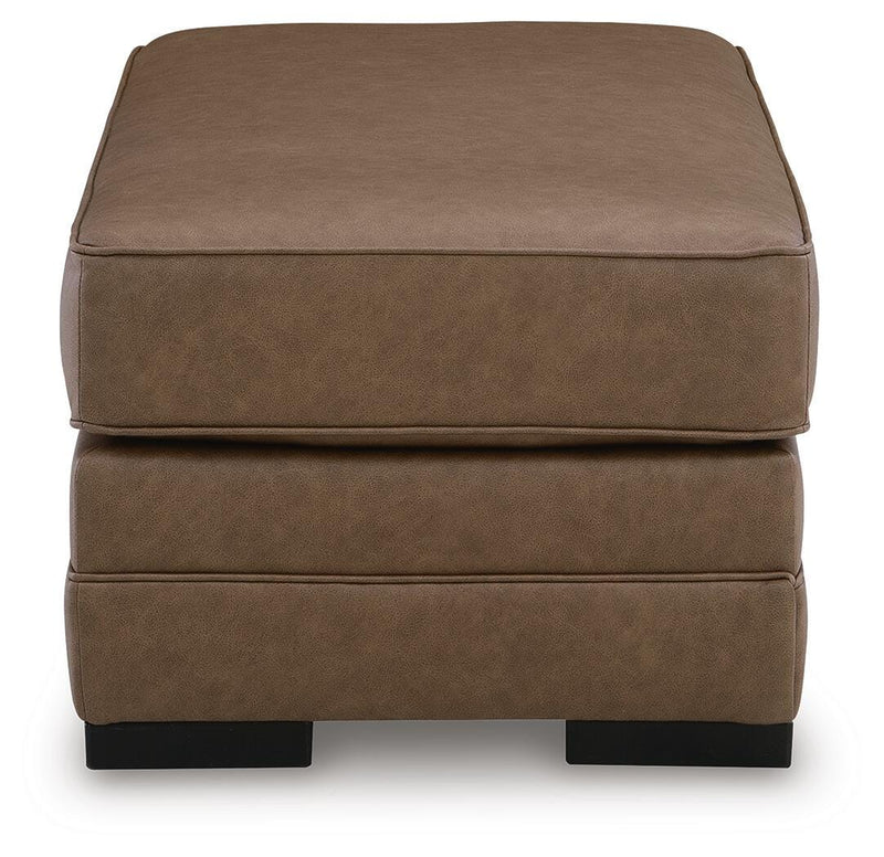 VillaCourt Caramel Ottoman - 7490914