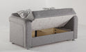 Vision 3 Seat Sleeper (Diego Gray) 1 Piece - Gate FurnitureSleeper Sofa