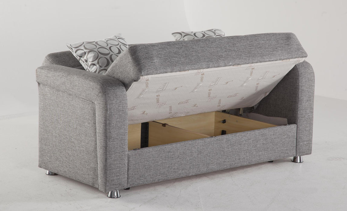 Vision Love Seat (Diego Gray) 2 Pieces - Gate FurnitureLoveseat
