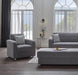 Vision Ottoman (Koopsi Gray) - Gate FurnitureOttoman