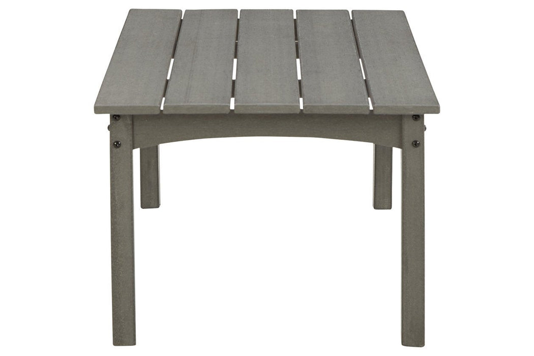 Visola Gray Outdoor Coffee Table - Gate FurnitureCoffee Table