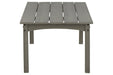 Visola Gray Outdoor Coffee Table - Gate FurnitureCoffee Table