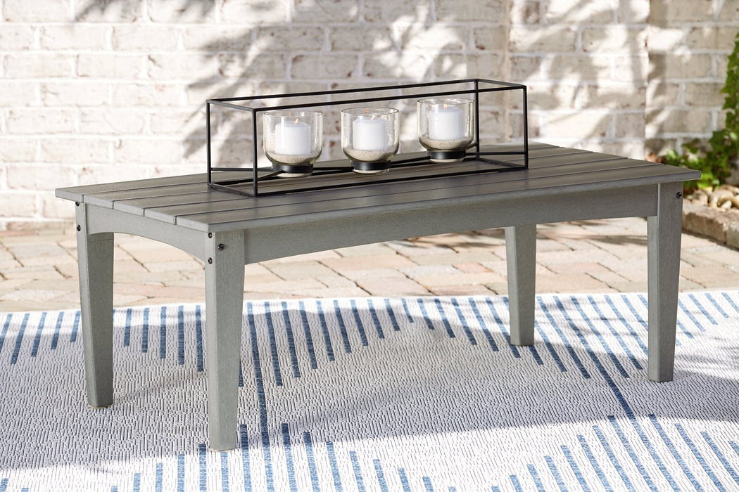 Visola Gray Outdoor Coffee Table - Gate FurnitureCoffee Table