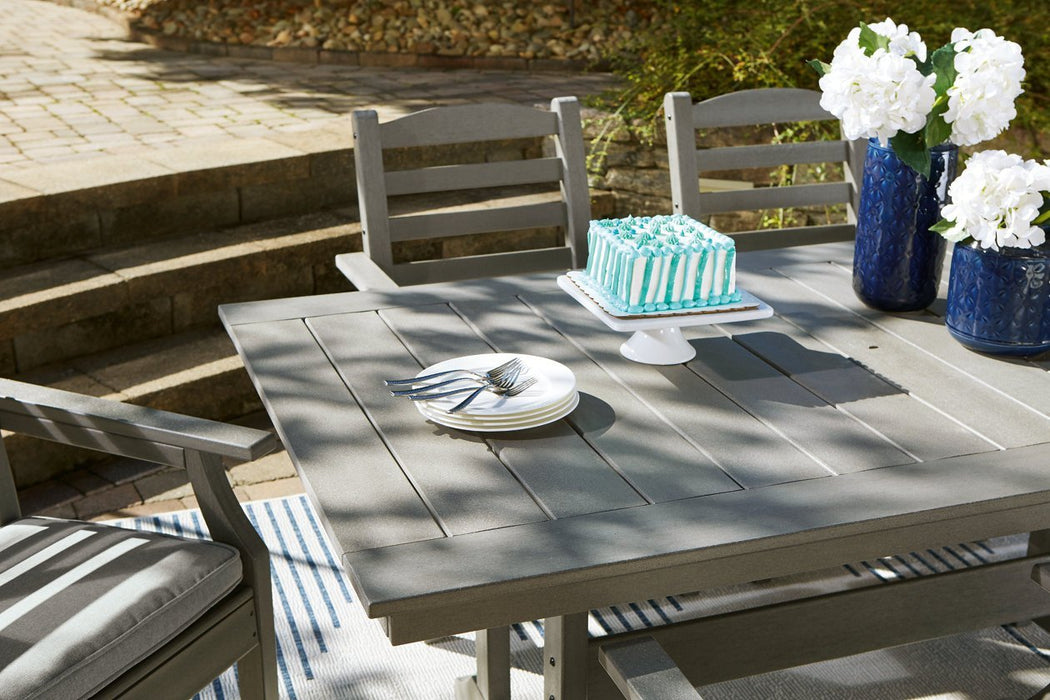 Visola Gray Outdoor Dining Table - Gate FurnitureDining Table