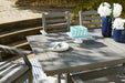 Visola Gray Outdoor Dining Table - Gate FurnitureDining Table