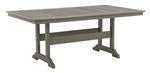 Visola Gray Outdoor Dining Table - Gate FurnitureDining Table