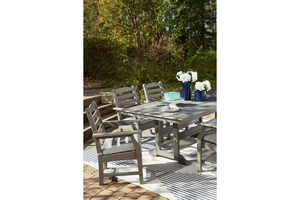 Visola Gray Outdoor Dining Table - Gate FurnitureDining Table
