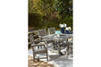 Visola Gray Outdoor Dining Table - Gate FurnitureDining Table