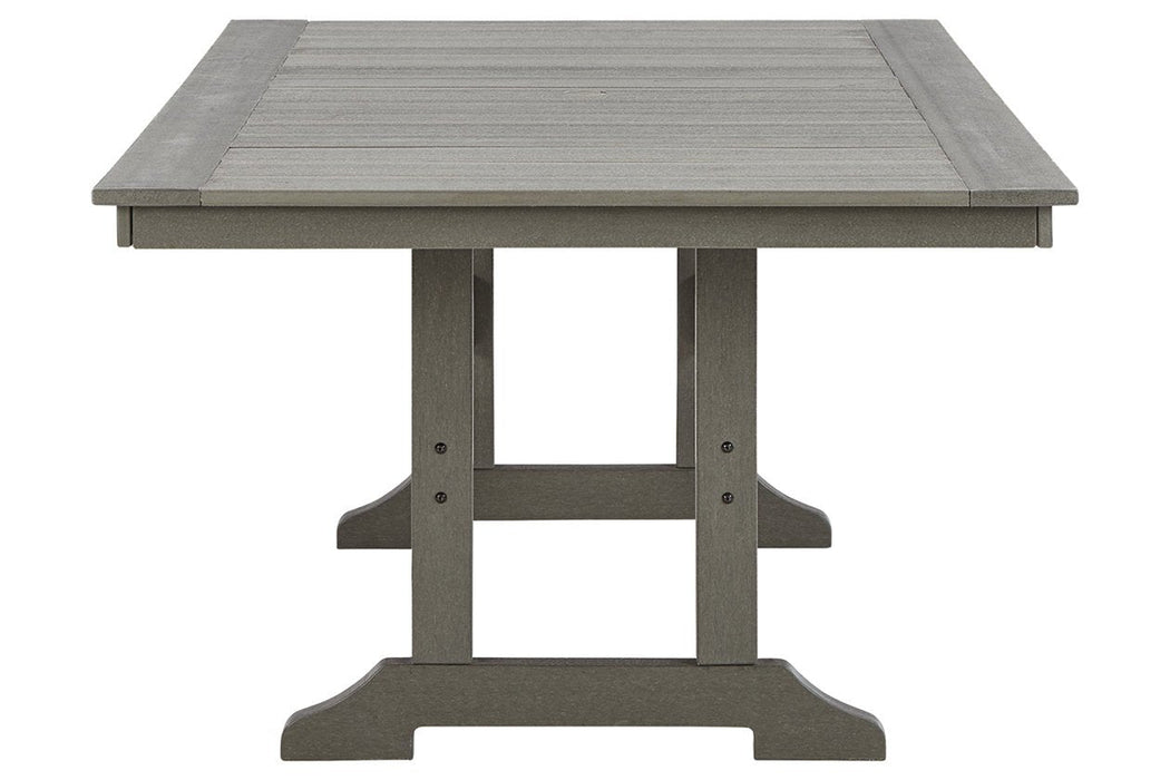 Visola Gray Outdoor Dining Table - Gate FurnitureDining Table
