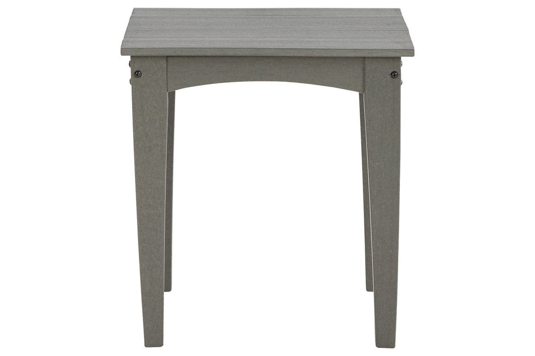 Visola Gray Outdoor End Table - Gate FurnitureEnd Table