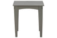 Visola Gray Outdoor End Table - Gate FurnitureEnd Table