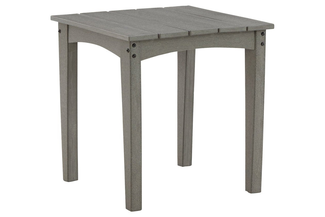 Visola Gray Outdoor End Table - Gate FurnitureEnd Table