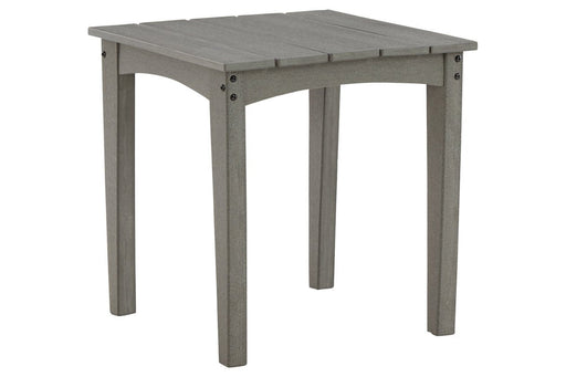Visola Gray Outdoor End Table - Gate FurnitureEnd Table