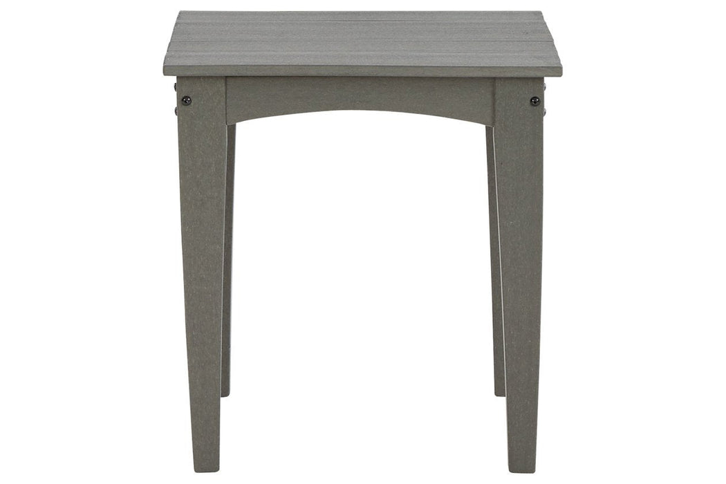 Visola Gray Outdoor End Table - Gate FurnitureEnd Table