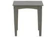 Visola Gray Outdoor End Table - Gate FurnitureEnd Table