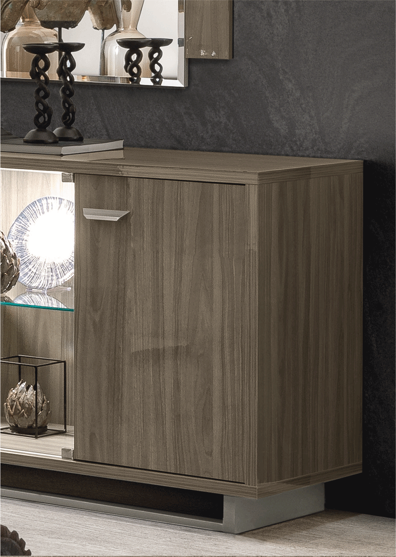 Volare Dining Room Grey Set - Lara Furniture