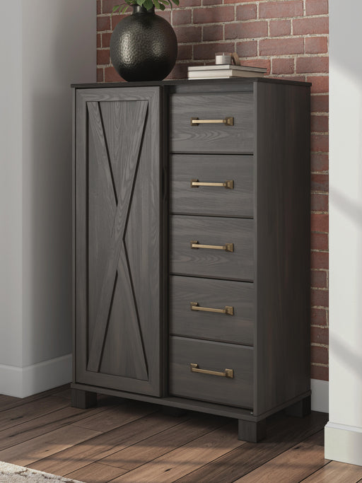 Vonitta Bay Dark Brown Dressing Chest - PCB2648-48