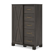 Vonitta Bay Dark Brown Dressing Chest - PCB2648-48