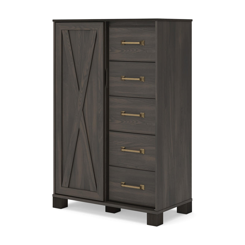 Vonitta Bay Dark Brown Dressing Chest - PCB2648-48
