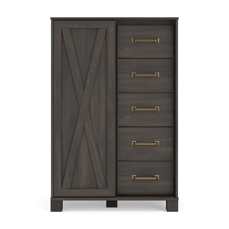 Vonitta Bay Dark Brown Dressing Chest - PCB2648-48