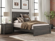 Vonitta Bay Dark Brown Full Panel Bed - PCB2648B3