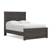 Vonitta Bay Dark Brown Full Panel Bed - PCB2648B3