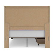 Vonitta Bay Dark Brown Full Panel Bed with Storage - PCB2648B15