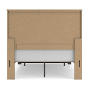 Vonitta Bay Dark Brown Full Panel Platform Storage Bed - PCB2648B9