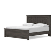 Vonitta Bay Dark Brown King Panel Platform Bed with Storage - PCB2648B26