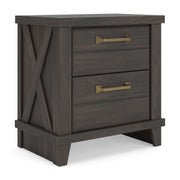 Vonitta Bay Dark Brown Nightstand - PCB2648-92