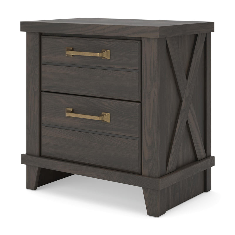 Vonitta Bay Dark Brown Nightstand - PCB2648-92