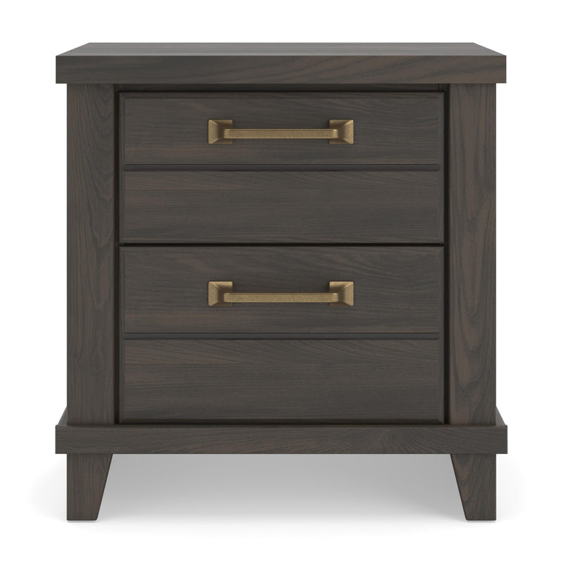 Vonitta Bay Dark Brown Nightstand - PCB2648-92