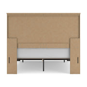 Vonitta Bay Dark Brown Queen Panel Storage Bed - PCB2648B10