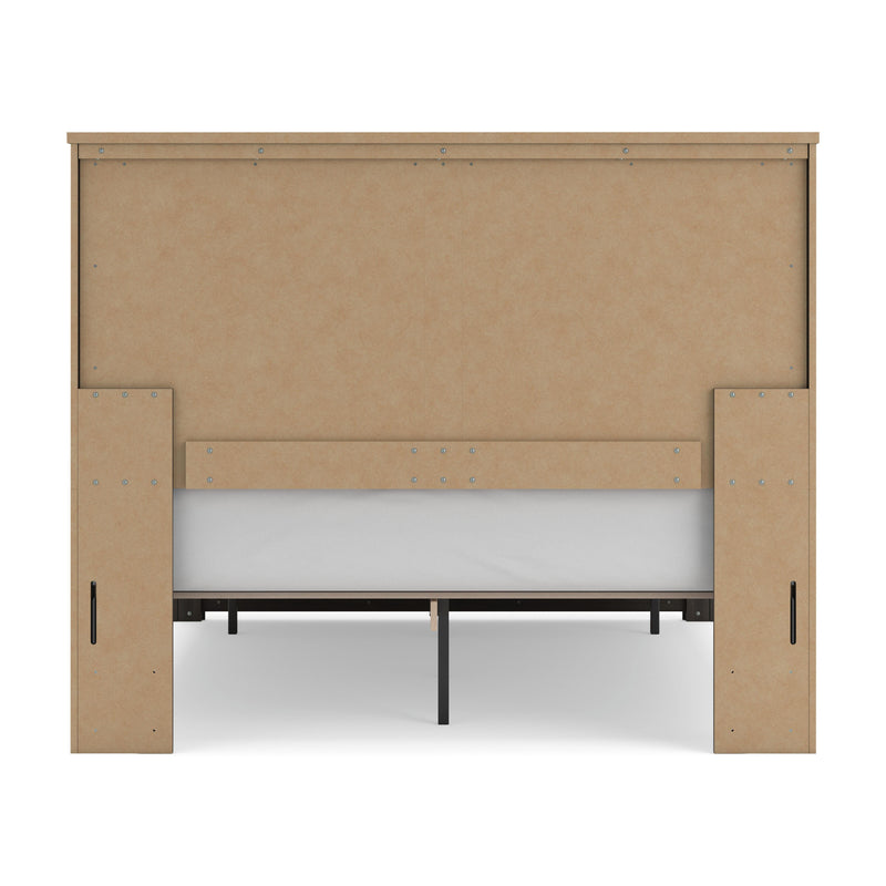 Vonitta Bay Dark Brown Queen Panel Storage Bed - PCB2648B10