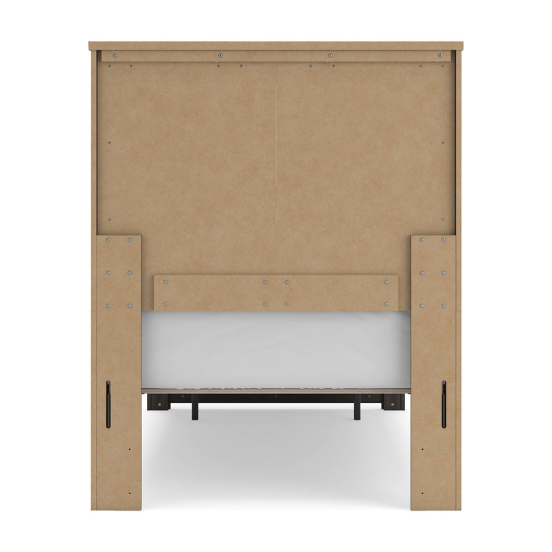 Vonitta Bay Dark Brown Twin Panel Platform Storage Bed - PCB2648B8