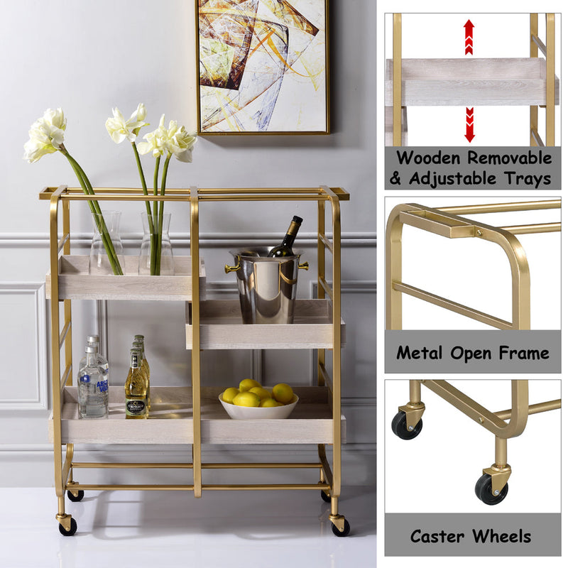 Vorrik Serving Cart - 98412