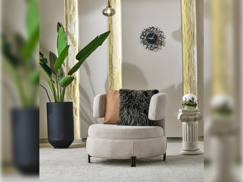 Voyance 4-pieces (2 Four Seat Sofa & 2 Chair) Livingroom Set Beige in Beige - 101-VOY-MUM45-4411