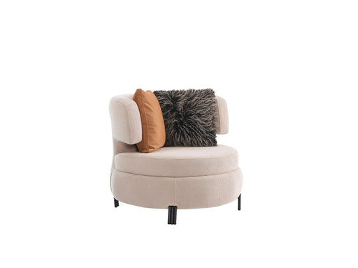 Voyance Chair Beige in Beige - 101-VOY-MUM45-B