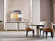 Voyance Diningroom (Dining Table & 6 Dining Chair) - 115-VOY-DT-6-SET