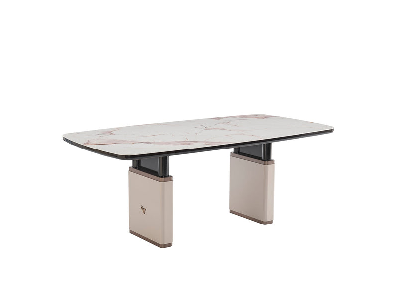 Voyance Diningroom (Dining Table & 6 Dining Chair) - 115-VOY-DT-6-SET