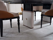 Voyance Diningroom (Dining Table & 6 Dining Chair) - 115-VOY-DT-6-SET