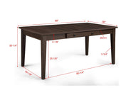 Wagner Brown Dining Set - Lara FurnitureDining Room Set