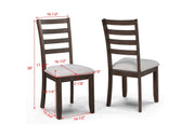 Wagner Brown Dining Set - Lara FurnitureDining Room Set