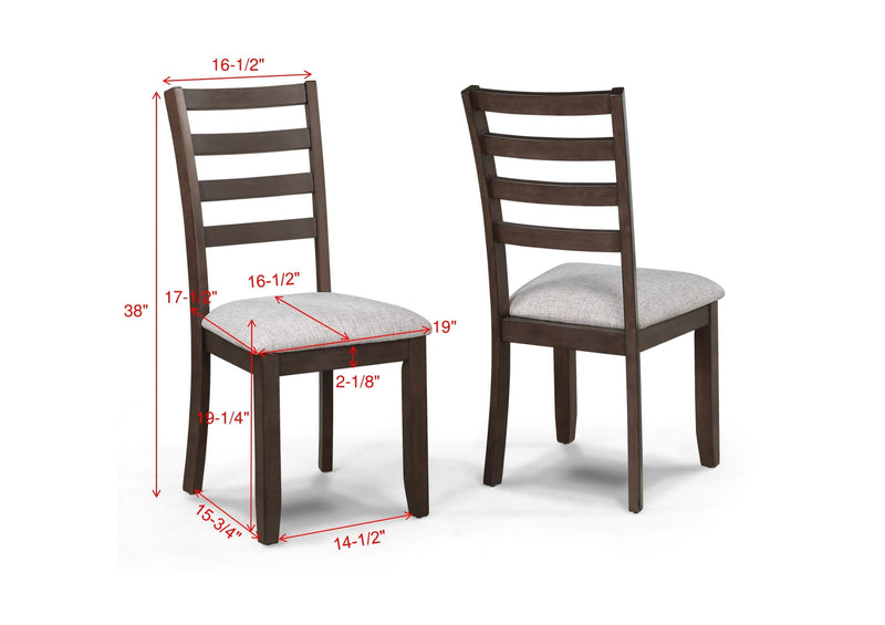 Wagner Brown Dining Set - Lara FurnitureDining Room Set