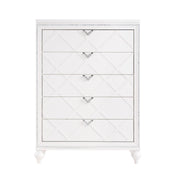 Wallace - 5 Drawers Cream Chest - B237-C