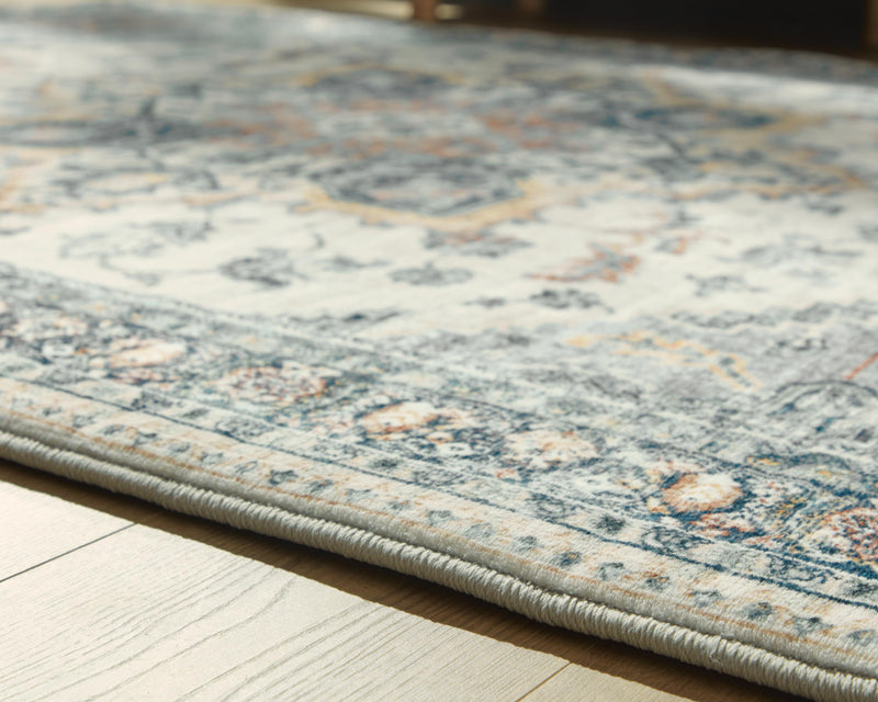 Wallney Multi 5' x 7' Memory Foam Area Rug - R407492