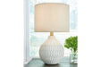 Wardmont White Table Lamp - Gate FurnitureTable Lamp